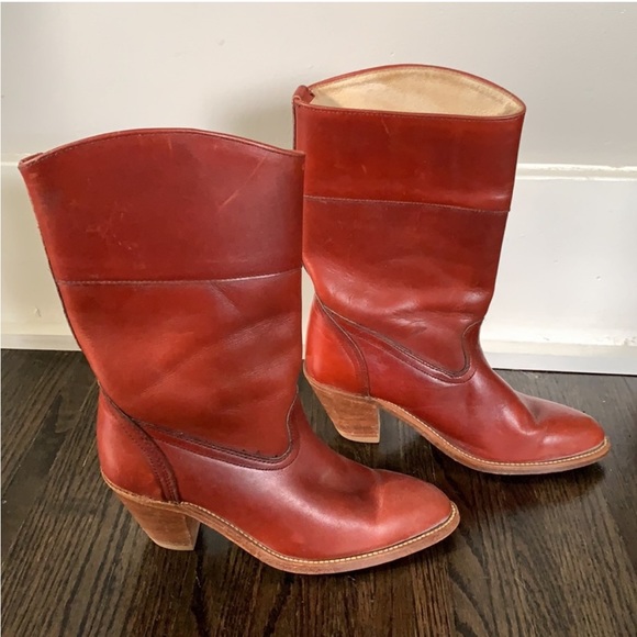 VINTAGE FRYE BOOTS - Picture 2 of 8